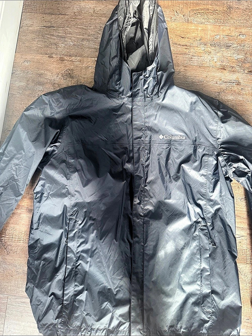 Columbia Men's Watertight II Rain Jacket Black Large